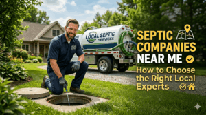 Septic companies near me providing professional septic services